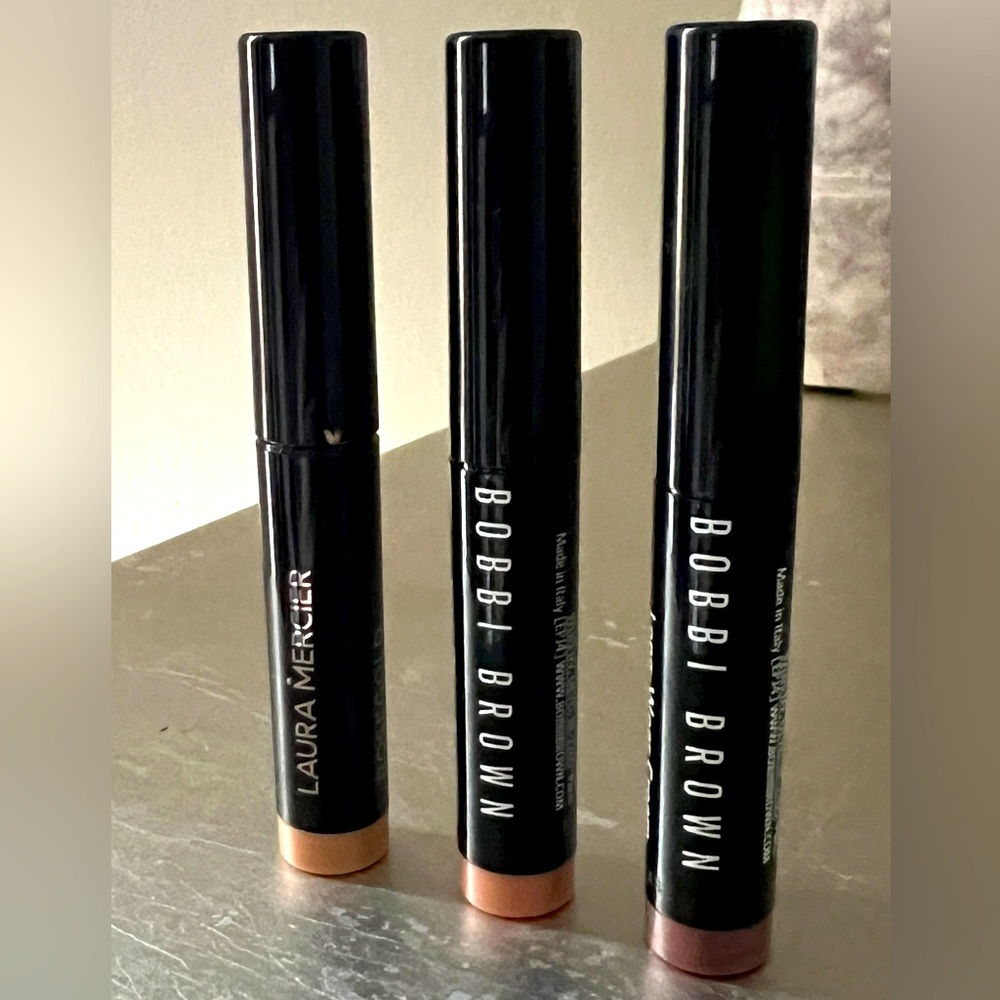 Set of Bobbi Brown and Laura Mercier Cream Eyeshadow Sticks ❤️